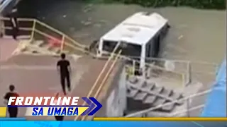 Bus, nahulog sa ilog matapos atakihin sa puso ang driver