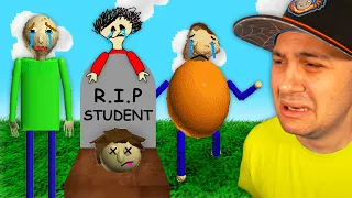 I DIED in Baldi's Basics...