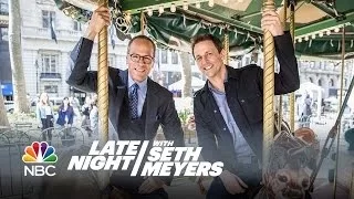NBC Forced Friendship: Seth and Lester Holt - Late Night with Seth Meyers