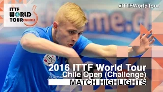 2016 Chile Open Highlights: Benedikt Duda vs Romain Ruiz (1/4)