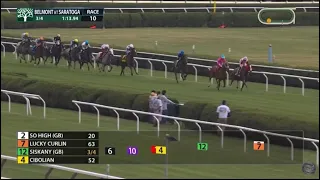 The 2024 Belmont Gold Cup (G2) Won By The Grey Wizard | Champagne Juan 2nd | Full Replay