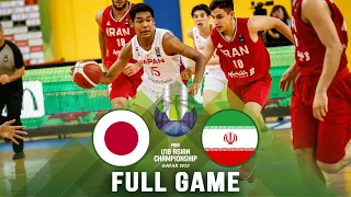 Japan v Iran |Full Basketball Game | FIBA U16 Asian Championship 2023