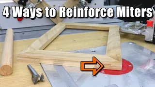 4 Ways to Reinforce Picture Frames & Strengthen Miters