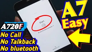 Samsung Galaxy A7 SM-A720f Android 8.0 Frp/Google Account bypass Without Pc