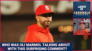 St. Louis Cardinal Manager Oli Marmol Makes A Stunning Comment About His Team!