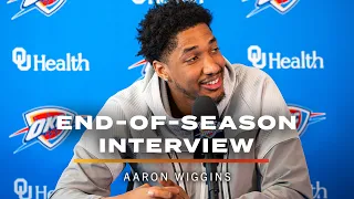 Aaron Wiggins | 2022-23 End-of-Season Interview | OKC Thunder