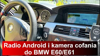 Radio Android do BMW E60 / BMW E61 + kamera cofania