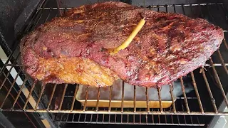 Brisket cook on Masterbuilt 40xl propane smoker