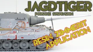 JAGDTIGER - building the beast with Porsche suspension, Blitz by Takom 8003, Jägermeister