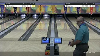 Dan Knowlton on the Front Nine Against Chris Barnes During PBA50 Johnny Petraglia BVL Open