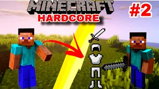 FINNALLY: I Make  iron armour in Minecraft pocket edition😱 Hardcore series Episode #2