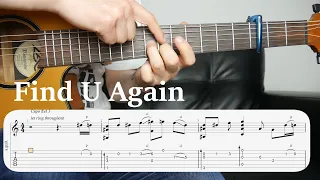 Learn to Play - Find U Again (Mark Ronson ft. Camila Cabello)  - Fingerstyle Guitar Tutorial