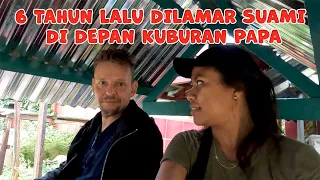 AJAK SUAMI TERCINTA KE KUBURAN PAPA DI AMBON. Nostalgia Masa Pacaran di Maluku