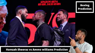 Hamzah Sheeraz Vs Ammo Williams Prediction, Who Wins?