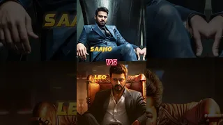 LEO VS SAAHO 5 DAYS COLLECTION 💸🤑🔥 #ytshorts #viral #leo #vijaythalapathy #prabhas