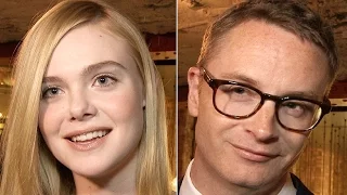 The Neon Demon Premiere  Interviews - Elle Fanning & Nicolas Winding Refn