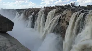 Augrabies Falls in flood! 7 January 2022