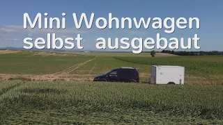 Mini Wohnwagen für 1 Person | selbst ausgebaut | Mouse goes TV | DEMNÄCHST