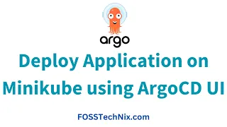 Deploy Application on Minikube using ArgoCD UI | Install ArgoCD on Minikube | GitOps with ArgoCD