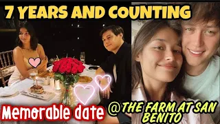 Liza Soberano and Enrique Gil intimate dinner date🥰. 7th year Anniversary celebration.