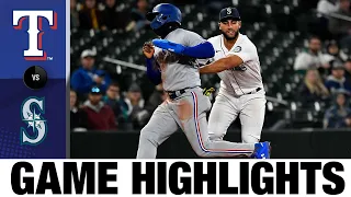 Rangers vs. Mariners Highlights (4/20/22) | MLB Highlights