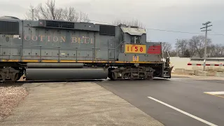 UP 1158 makes it way through the clement crossing