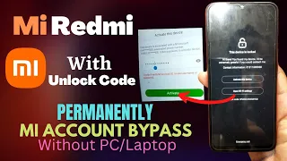 How to Remove Mi Account | Bypass Mi Account Without PC | mi account Kaise Remove Kare Bina Password