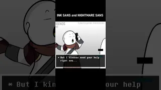 INK SANS and NIGHTMARE SANS (Undertale AU Animation)