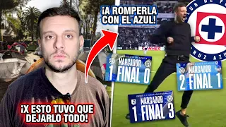 ¿DE DÓNDE SALIÓ MARTÍN ANSELMI y cómo le hizo para que CRUZ AZUL ESTÉ SALIENDO del HOYO?🚂🔥🔵