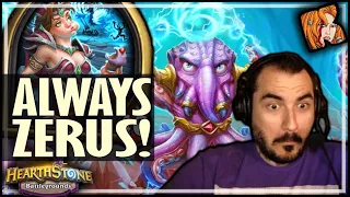 ALWAYS ZERUS YOUR AFK RUNS! - Hearthstone Battlegrounds