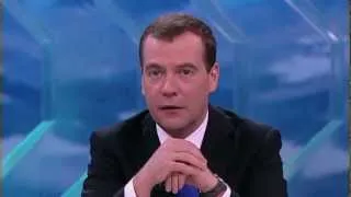 Д.Медведев.Интервью российским телеканалам.26.04.12