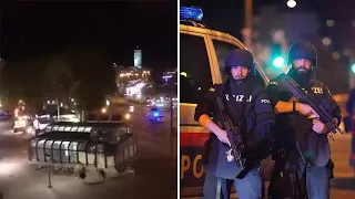 Vienna: Moment gunshots heard during terrorist attack
