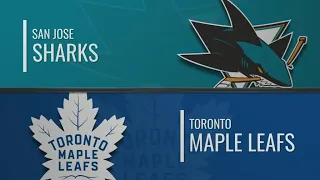 Сан-Хосе - Торонто  | San Jose Sharks vs Toronto Maple Leafs | Обзор матчей НХЛ 25.10.2019г.