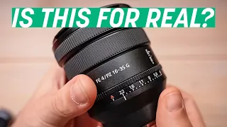 Sony 16-35 f4 PZ Review - The BEST wide angle zoom for Sony?