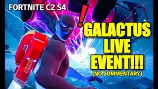 GALACTUS LIVE EVENT (No Commentary) (FORTNITE) Chapter 2 Season 4 End