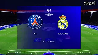 PSG VS REAL MADRID - UEFA Champions League UCL 2021/2022 season | eFootball PES 2021