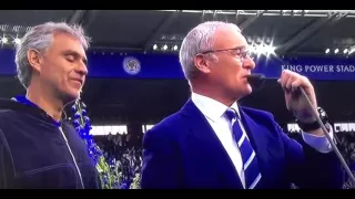 Andrea Bocelli sings Nesum Dorma at Leicester