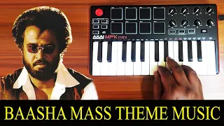 Baasha Mass Thalivar Entry Bgm By Raj Bharath | Deva | Rajinikanth