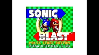 [Longplay] SMS - Sonic Blast | Best Ending - Knuckles