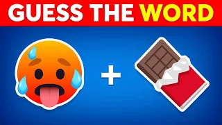 Guess the WORD by Emojis? 🤔 Emoji Quiz