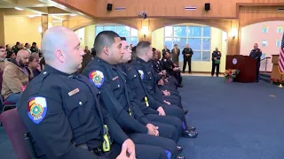 Edinburg police ceremony