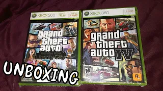 Unboxing Grand Theft Auto 4 Xbox 360 Classic #grandtheftauto #nostalgia #jesus