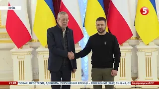 Президент Австрії у Києві – зустріч із Зеленським