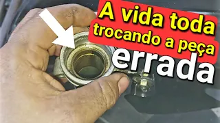 Bengalas que não param de vazar mesmo com retentor novo achei a solução