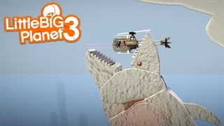 LittleBIGPlanet 3 - Angry Whale Encounter 3: TRYNA ESCAPE!!! [Playstation 4]
