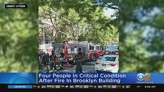 3 Children, 1 Woman Hospitalized After Brooklyn Apartment Fire