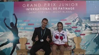 Alina Zagitova J Grand Prix StGervais 2016 fs 1 126.30b