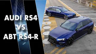 The Audi RS4 vs Audi RS4-R ABT Sportsline | VAG CAR Tutorials