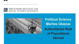 Authoritarian Rule of Populations Abroad - Marlies Glasius