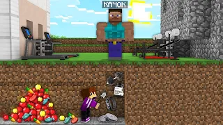 7 СПОСОБОВ ОГРАБИТЬ КАЧКА В МАЙНКРАФТ 100% троллинг ловушка minecraft